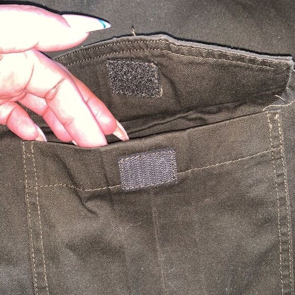 Mecca USA | Men’s Army Green Multi Pocket Patch Full Zip Utility Jacket XL - Picture 10 of 12